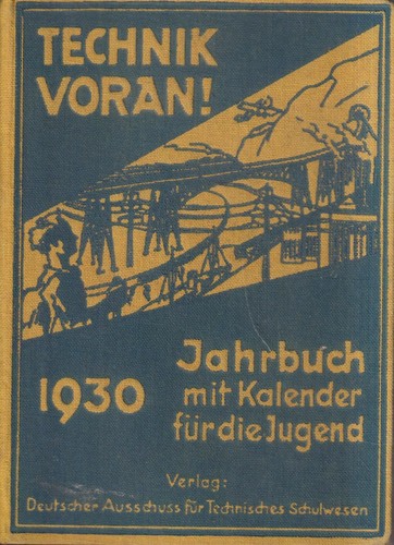 Buch technik voran 1930 - technik,