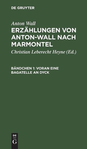 Anton wall voran - wall, eine